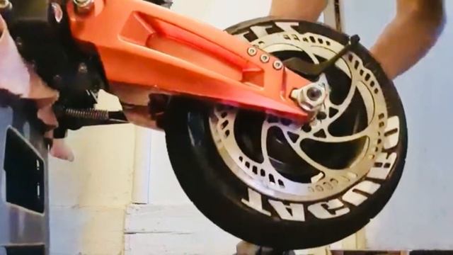 Brake DISK Upgrade - From SRAM160MM To MAGURA STORM HC180MM Of Zero11X - TAGUROZ11X