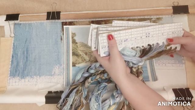 "Парусный фрегат" от Н. Ильиной - продвижения в многоцветной вышивке 15-21.12.2020 смотреть онлайн