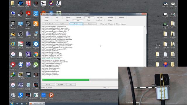 How To Restore Apple Watch Series 1/2/3/4/5 Using IBUS MFC Tools(38mm,40mm,42mm,44mm)