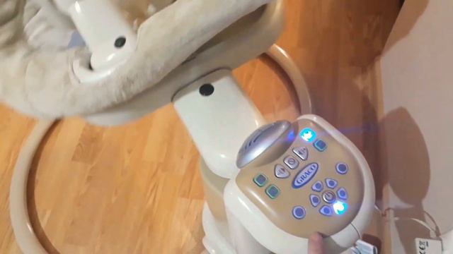 Balansoar Graco Sweetpeace Fake Fur смотреть онлайн