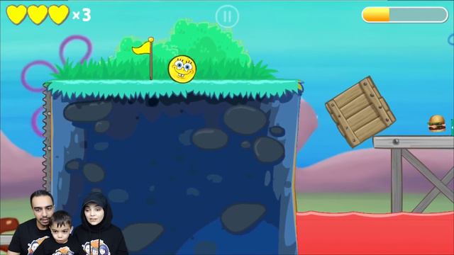 SPONGEBOB KARAKTERLERİ İLE KIRMIZI TOP !! 😱 Red Ball 4 Mod смотреть онлайн