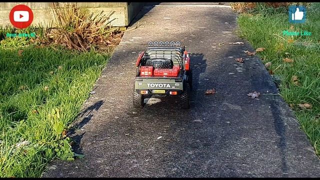 Amewi AMXRock RCX10PS TOYOTA Land Cruiser 70 Series Pick-Up Truck. * First Run * смотреть онлайн