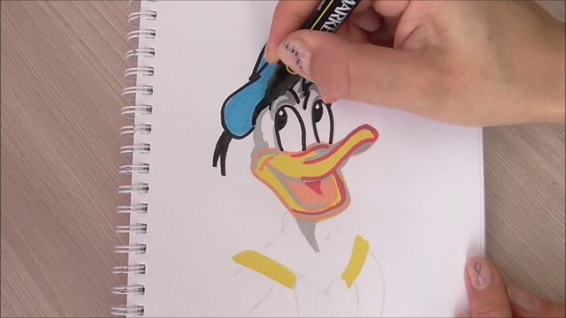 How To Draw Donald Duck / Disney смотреть онлайн