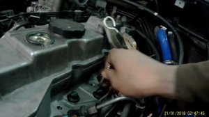 Замер компрессии. Двигатель 4М40 после переборки.