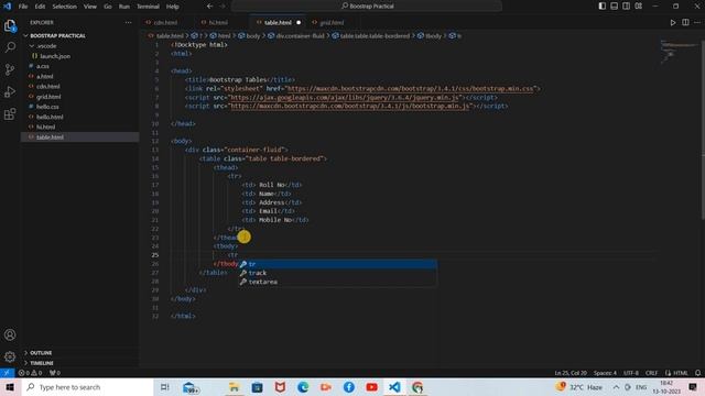 How to create Tables in Bootstrap | @BeingAProgrammer | Create a Data Table in Bootstrap |Typograph смотреть онлайн