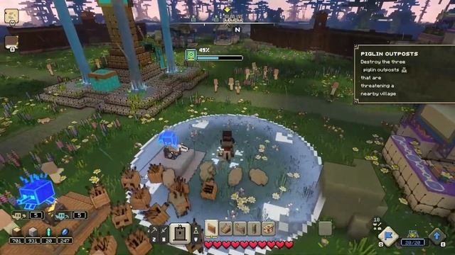 Minecraft Legends - лучшая экшн-стратегия за последнее время / Обзор Майнкрафт Легендс смотреть онлайн