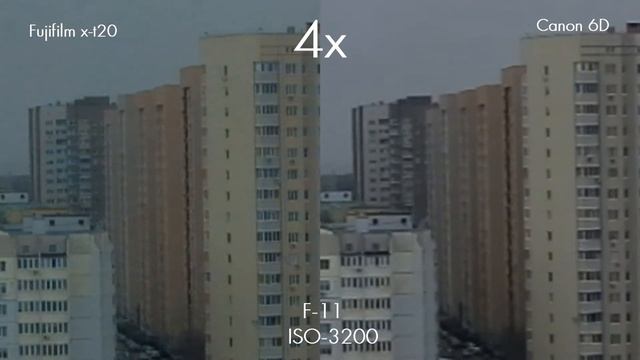 fujifilm x-t20 vs canon eos 6d (iso test) Full HD смотреть онлайн