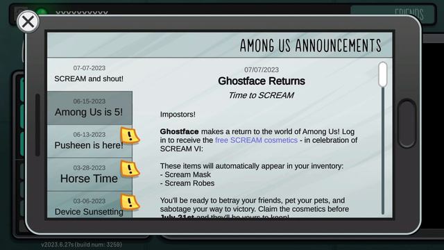 How To Get the Ghostface Among Us Outfit For Free! смотреть онлайн