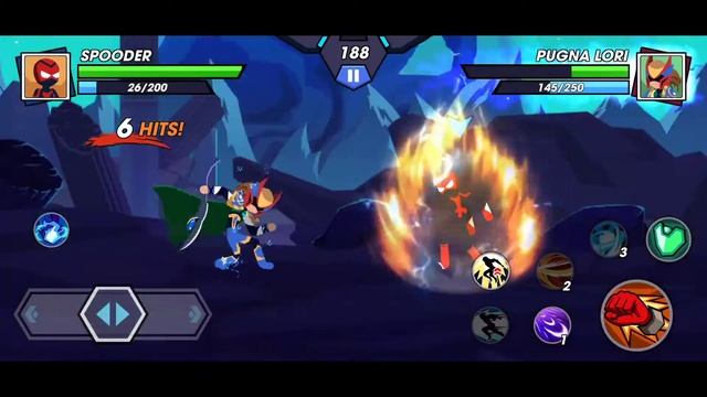 Stickman Fighter Infinity Super Action Heroes - Jojo Turn Part 3 (Android GamePlay Walkthrough) смотреть онлайн
