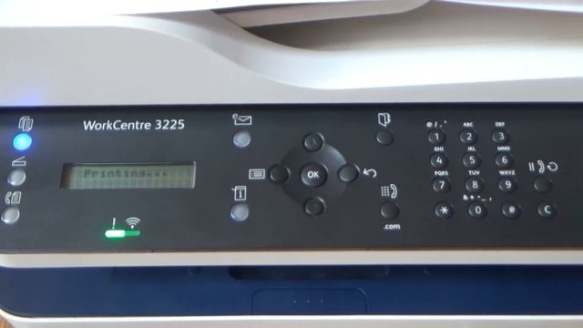 Tech Mode Xerox WorkCentre 3215 3225 Print Supplies And Configuration Report