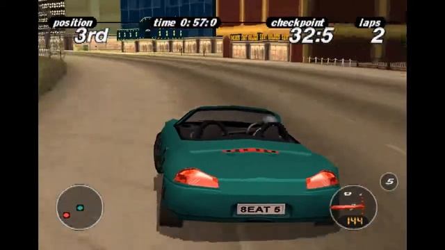 Porsche Challenge (PS1 Gameplay) смотреть онлайн