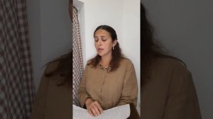 Юлия Назаренко поет духовный стих "Плач Адама".