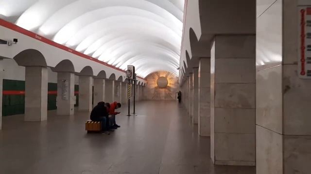 Ride In St.Petersburg - Lesnaya Metro Station (метро Лесная, Санкт-Петербург)