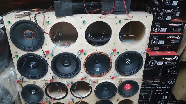 Обзор-сравнение 20см эстрады: DL Audio Gryphon Pro 200, Ural TT 200, Ural Bulava 200, Edge EDPRO8x