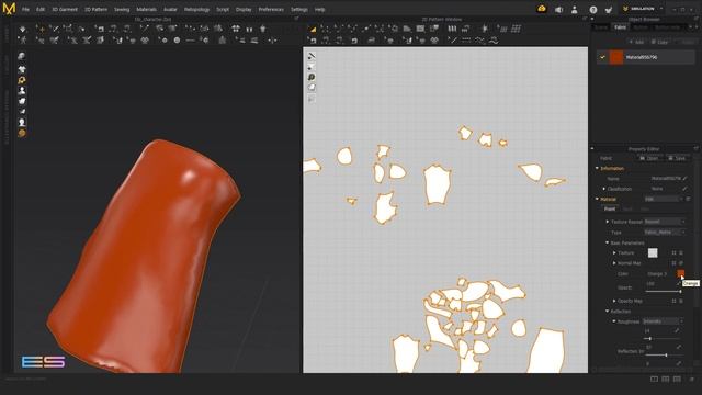 Marvelous designer 10 patterns from UV map. смотреть онлайн