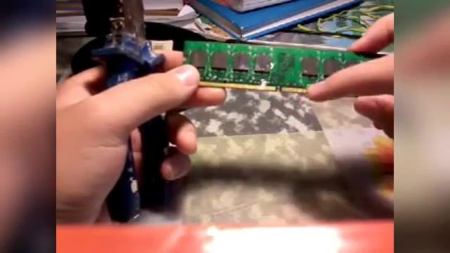 как из DDR 2, планки оперативной памяти,сделать DDR 3
