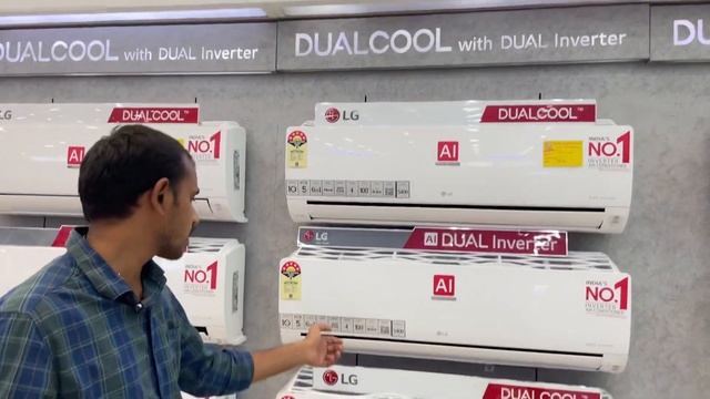 Lg 1.5 ton 3 star dual inverter split ac 2023 // Lg split ac demo in telugu смотреть онлайн