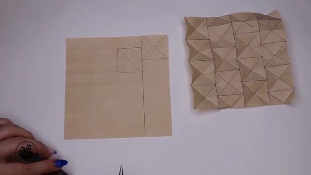 origami tessellation | Water Bomb | آموزش اوریگامی تسلیشن واتربمب смотреть онлайн