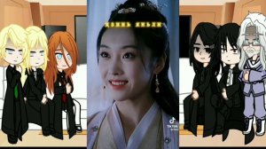 Реакция персонажей ГП на золотое трио = трио Юньмэна|МДК×ГП|MDZS×HP|Чэнсяни|Part 2|Gacha club