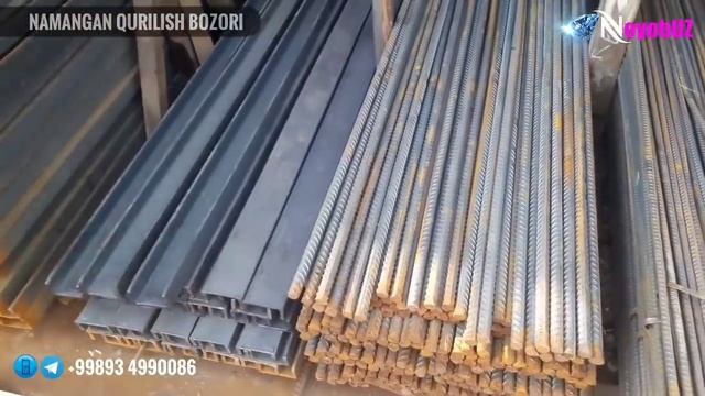 Ўзбекистонда АРМАТУРА, ШВЕЛЛЕР, УГОЛЬНИК, Нарҳлари смотреть онлайн