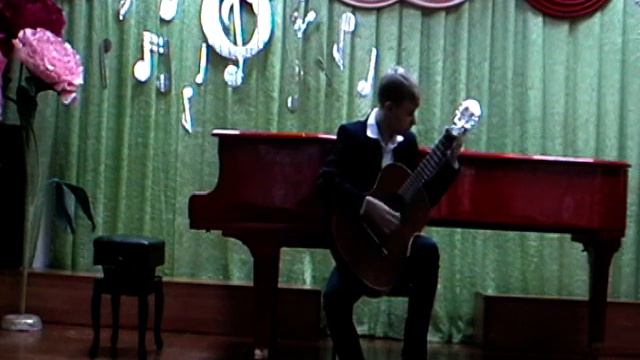 Алексей Бурмистров - М. Александрова "Вариации" на тему русской народной песни "Ой, при лужку" смотреть онлайн