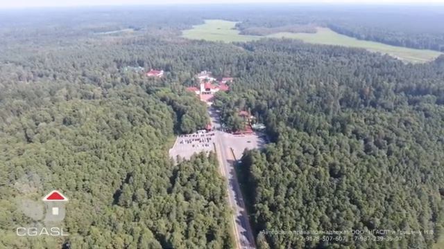 Аэросъемка Беловежская пуща (Беларусь)/Belovezhskaya Pushcha National Park (Belarus) смотреть онлайн