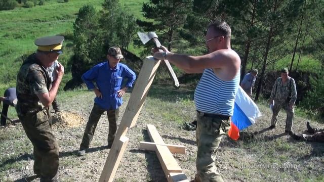 Установка Поклонного Креста в Усть-Урове смотреть онлайн