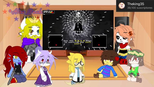 Undertale Reacts To Gaster || DDD Gaster Fight || 6/7 || [🇺🇸/🇲🇽]