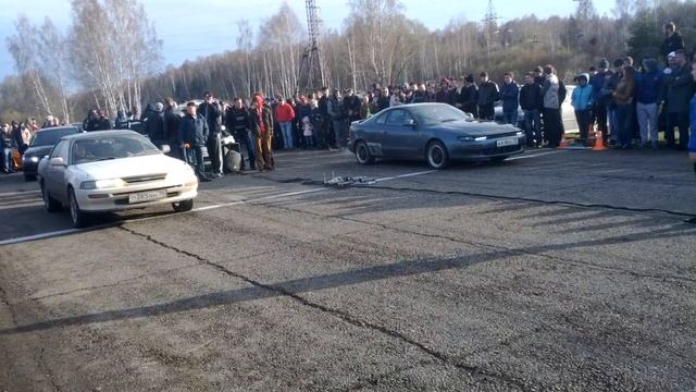 Exiv 3s-GE 2gen+S54 torsen VS Celica 3s-GE 3gen S54 открытый дифф смотреть онлайн