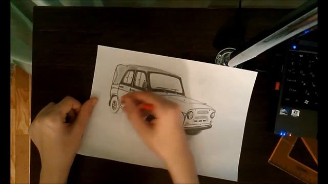 Нарисованные тачки: УАЗ смотреть онлайн