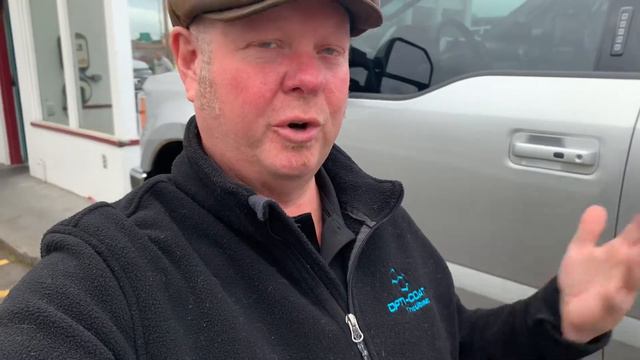 Real-world ceramic paint coating of Ford pickup смотреть онлайн