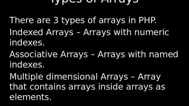 Tutorial on Functions and Arrays in PHP смотреть онлайн
