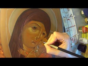 Икона Корсунская (мелкие доделки)