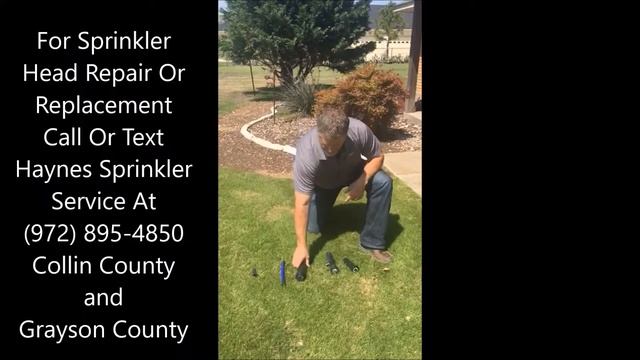 Sprinkler Head Repair And Replacement In Melissa, Anna, Fairview, Princeton, Sherman, Denison смотреть онлайн