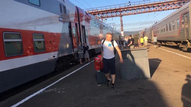 Поезд 083 Москва-Адлер// Приехали в Лазаревское смотреть онлайн