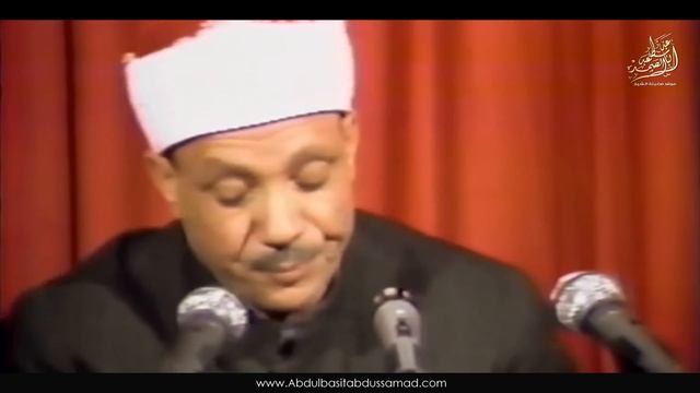 عندما بكى الشيخ عبد الباسط عبد الصمد .. مقطع سيهز قلبك .. | جودة عالية HD