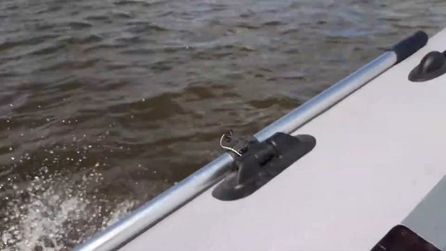 Риб Аэро Орлан 370 по не большой волне. смотреть онлайн