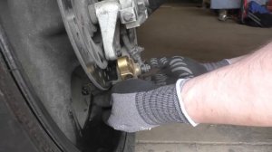 CB400 VTEC Замена задних колодок