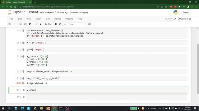 Ridge Regression with sci-kit learn | Machine Learning | Tutorial # 4 смотреть онлайн