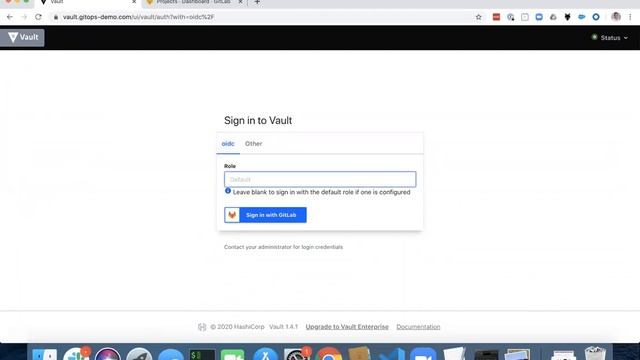 Using GitLab to Authenticate to Vault смотреть онлайн