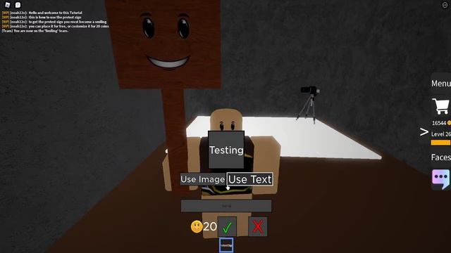 How to use the Protest sign in Infectious Smile | ROBLOX Quick Tutorial смотреть онлайн