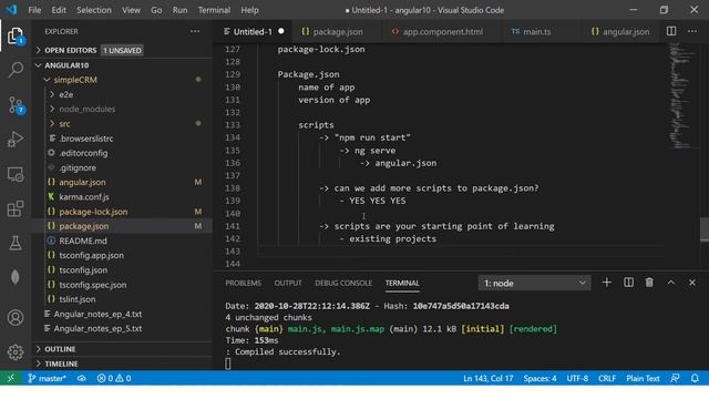 Angular 10 Tutorial #9 - Package.Json and Package-lock.json | Angular 10 Tutorial For Beginners смотреть онлайн