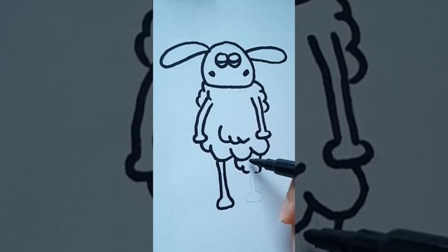 Барашек / рисунки для начинающих смотреть онлайн