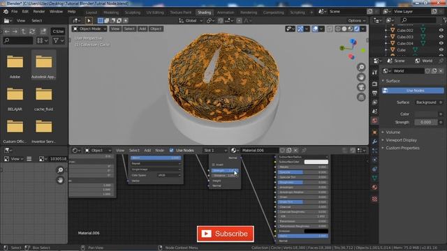 Membuat Texture dengan Node Editor di Blander 2.8 смотреть онлайн