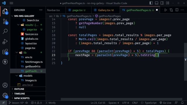 Build an Image Gallery with Next.js 13 #10 - Image Gallery Pagination смотреть онлайн