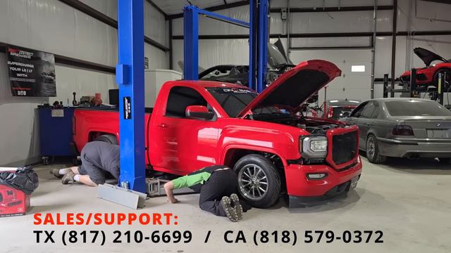 Buidling @ONDGAS GMC Sierra Supercharged project EP.1 смотреть онлайн