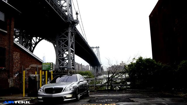 El Jefe W221 Mercedes S class S550 AMG Air ride Airtekk Jesus TNB hd720 mp4 смотреть онлайн