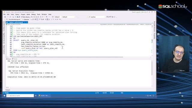 Optimized Plan Forcing - SQL Server 2022 - What's New in IQP смотреть онлайн