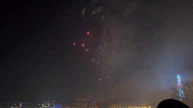 NEW YEAR SALYUT!! 2022 !!fireworks Azerbaijan Baku,Новогодний салют Азербайджан Баку Yeni il 2022 смотреть онлайн