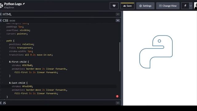 Логотип PYTHON за 7 минут! смотреть онлайн